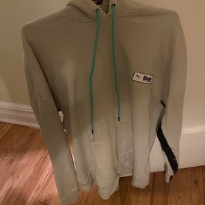 Mens Puma x Rhude Hoodie (Gray)